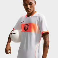 Men's Nike  White Netherlands National Team 2026 Away Stadium Replica Jersey