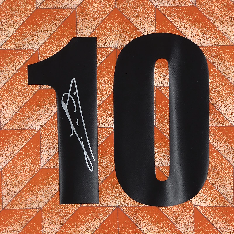 Ruud Gullit Netherlands National Team Autographed 1988 Home Jersey Icons - Icons
