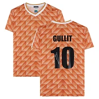 Ruud Gullit Netherlands National Team Autographed 1988 Home Jersey Icons - Icons