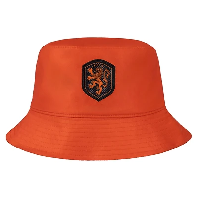 Unisex Nike Orange Netherlands National Team Reversible Apex Bucket Hat