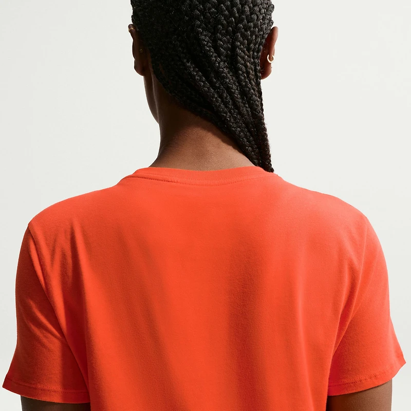Women's Nike Orange Netherlands National Team Crest T-Shirt