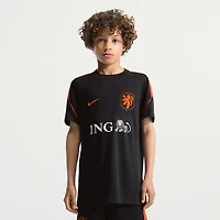 Youth Nike Black Netherlands National Team 2026 Strike Dri-FIT Top
