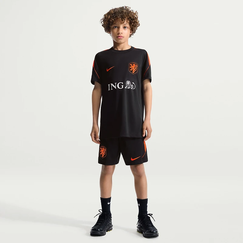 Youth Nike Black Netherlands National Team 2026 Strike Dri-FIT Top