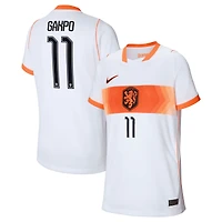 Youth Nike Cody Gakpo Orange Netherlands National Team 2026 Home Stadium Replica Jersey