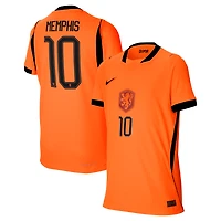 Youth Nike Memphis Depay Orange Netherlands National Team 2026 Home Match Authentic Jersey