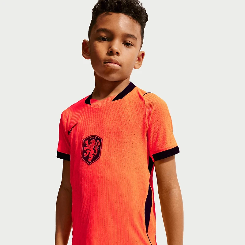 Youth Nike Orange Netherlands National Team 2026 Home Match Authentic Jersey