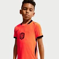 Youth Nike  Orange Netherlands National Team 2026 Home Match Authentic Jersey