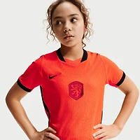 Youth Nike  Orange Netherlands National Team 2026 Home Match Authentic Jersey
