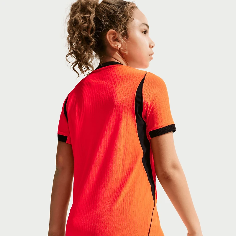 Youth Nike Orange Netherlands National Team 2026 Home Match Authentic Jersey
