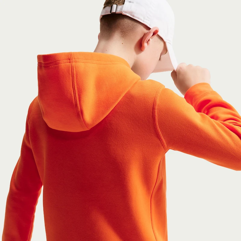 Youth Nike Orange Netherlands National Team Club Hoodie
