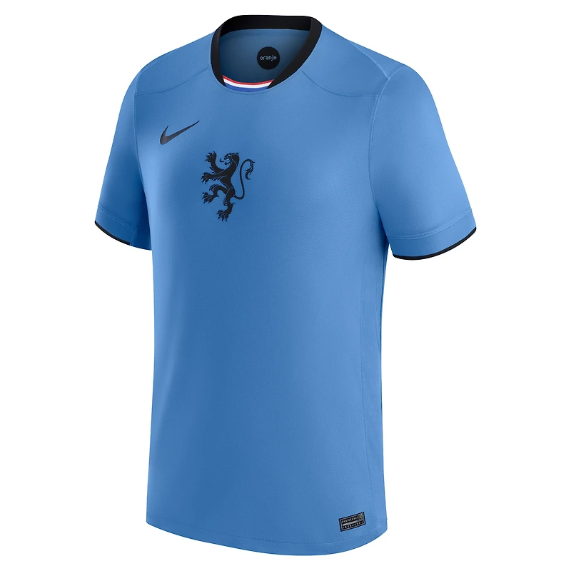 Men's Nike Blue Netherlands Women's National Team 2025/26 Away Replica Jersey