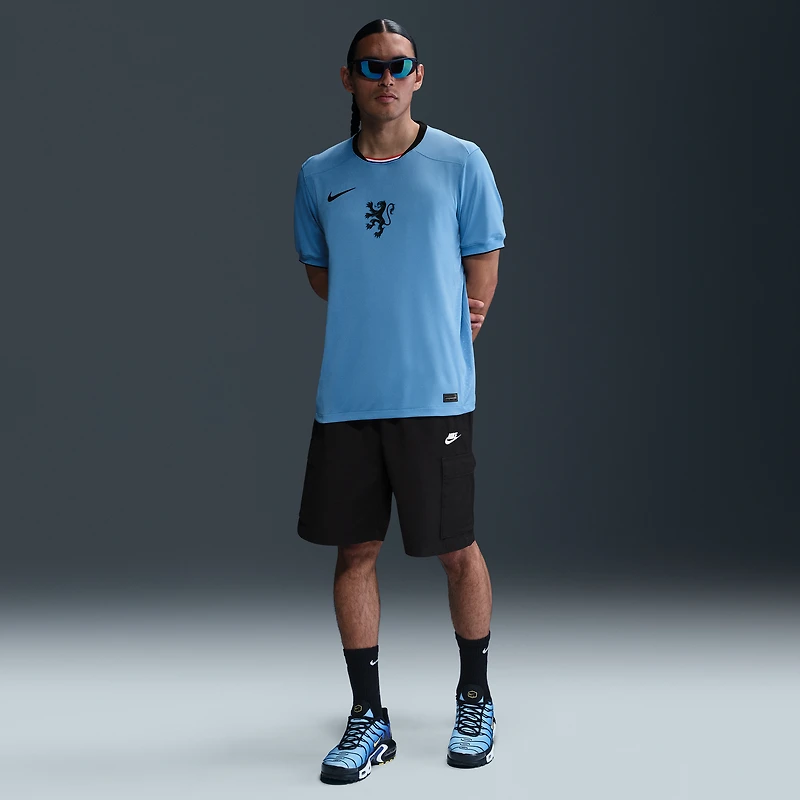 Men's Nike Blue Netherlands Women's National Team 2025/26 Away Replica Jersey