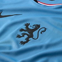Maillot Nike bleu extérieur de l'équipe nationale féminine des Pays-Bas 2025/26