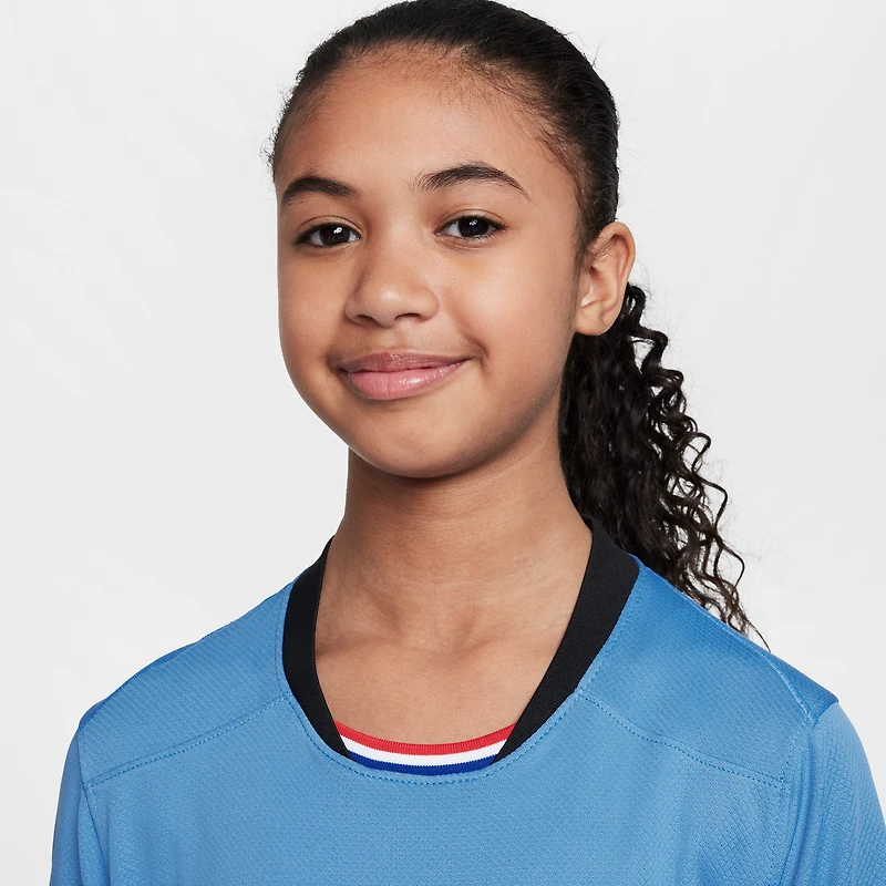Youth Nike Blue Netherlands Women's National Team 2025/26 Away Replica Jersey