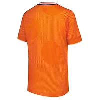 Maillot Nike orange pour jeunes de l'équipe nationale féminine des Pays-Bas 2025/26 à domicile