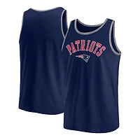 Men's Fanatics Navy New England Patriots Bet Tank Top