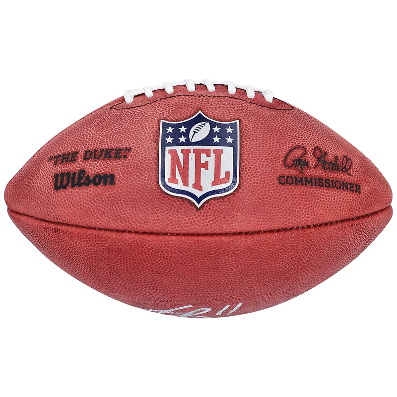 A.J. Brown New England Patriots Autographed Wilson Duke Full Color Football