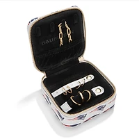 BaubleBar New England Patriots Étui de rangement de voyage pour bijoux