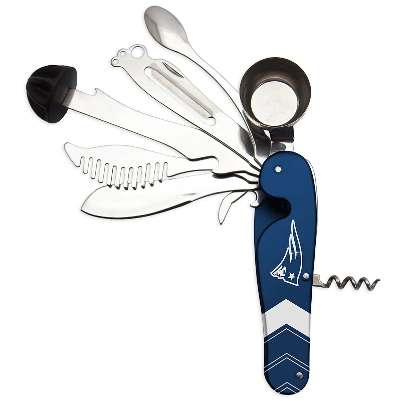 Blue New England Patriots Barman - Multi-Tool