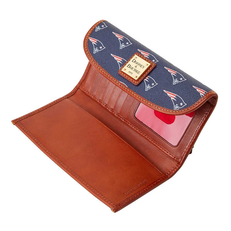 Dooney & Bourke New England Patriots Portefeuille continental