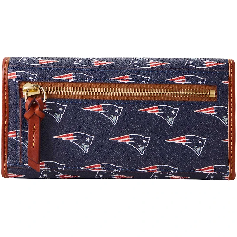 Dooney & Bourke New England Patriots Portefeuille continental