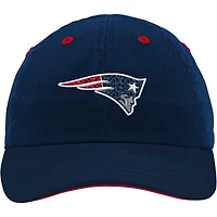 Infant Navy New England Patriots Team Slouch Flex Hat