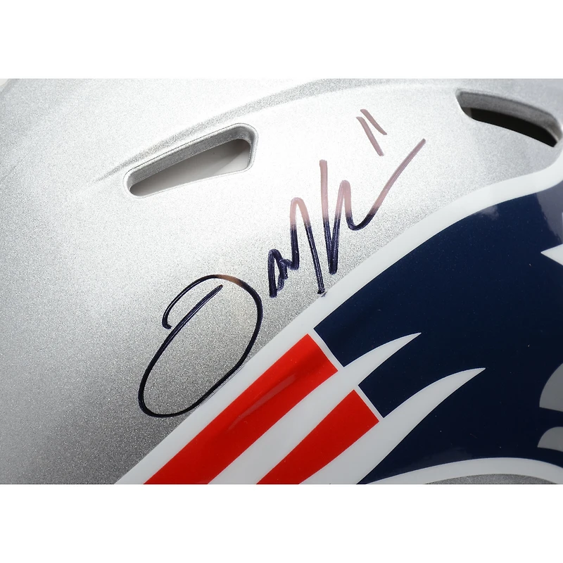 Julian Edelman New England Patriots Autographed Riddell Speed Authentic Helmet