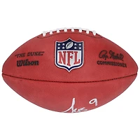 Kayshon Boutte New England Patriots Autographed Wilson Duke Full Color Football