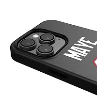 Étui magnétique Keyscaper Drake Maye noir pour iPhone, aux couleurs des New England Patriots
