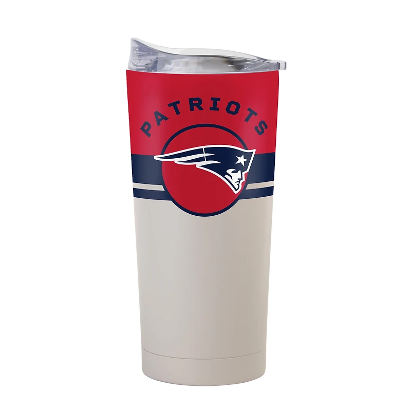 Gobelet isotherme 20 oz Horizon à revêtement en poudre Logo Brands New England Patriots