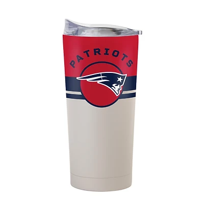 Gobelet isotherme 20 oz Horizon à revêtement en poudre Logo Brands New England Patriots