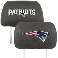 Logo Brands New England Patriots Car Head Rest Cover