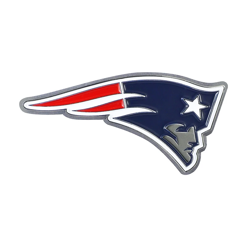 Logo Brands New England Patriots Emblème automobile en relief couleur