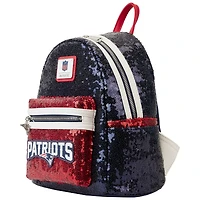 Loungefly New England Patriots Mini sac à dos à sequins