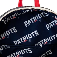 Loungefly New England Patriots Mini sac à dos à sequins