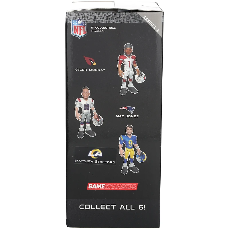 Mac Jones New England Patriots smALL-STARS Series 3 GameChangers Rare Solid Color Variant 6" Vinyl Figurine 