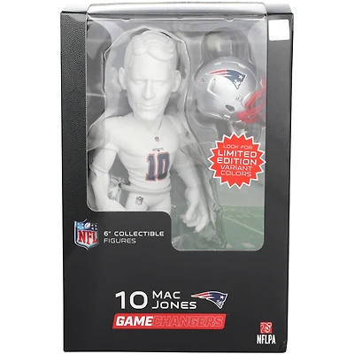 Mac Jones New England Patriots smALL-STARS Series 3 GameChangers Rare Solid Color Variant 6" Vinyl Figurine 