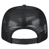 Men's New Era  Navy/Black New England Patriots Adventure Drinks Pattern 9SEVENTY Stretch-Snap Hat