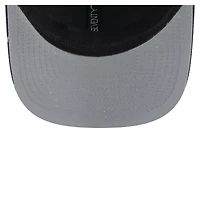 Men's New Era  Navy/Black New England Patriots Adventure Drinks Pattern 9SEVENTY Stretch-Snap Hat