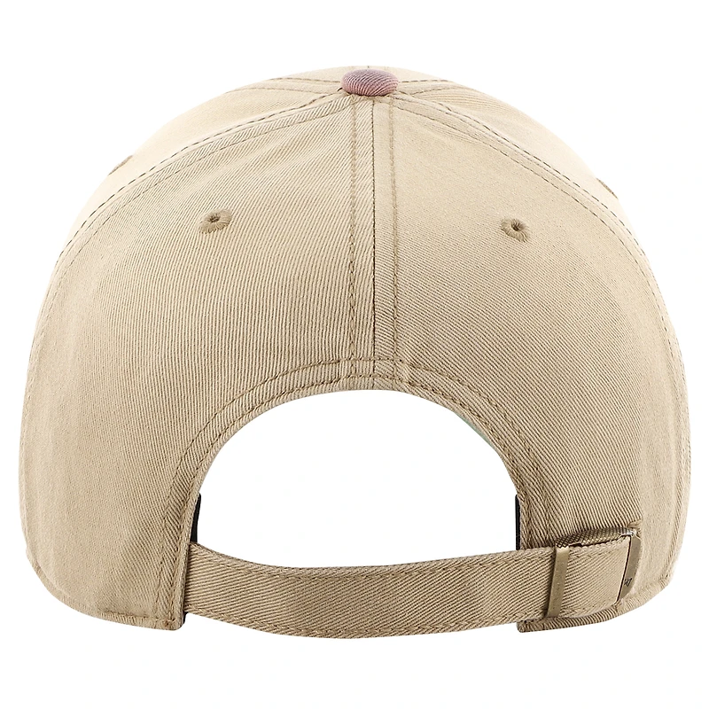 Men's '47 Khaki/Navy New England Patriots Dusted Sedgwick MVP Adjustable Hat