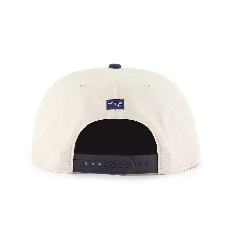Casquette ajustable Payson Captain des Patriots de la Nouvelle-Angleterre '47 Natural pour homme