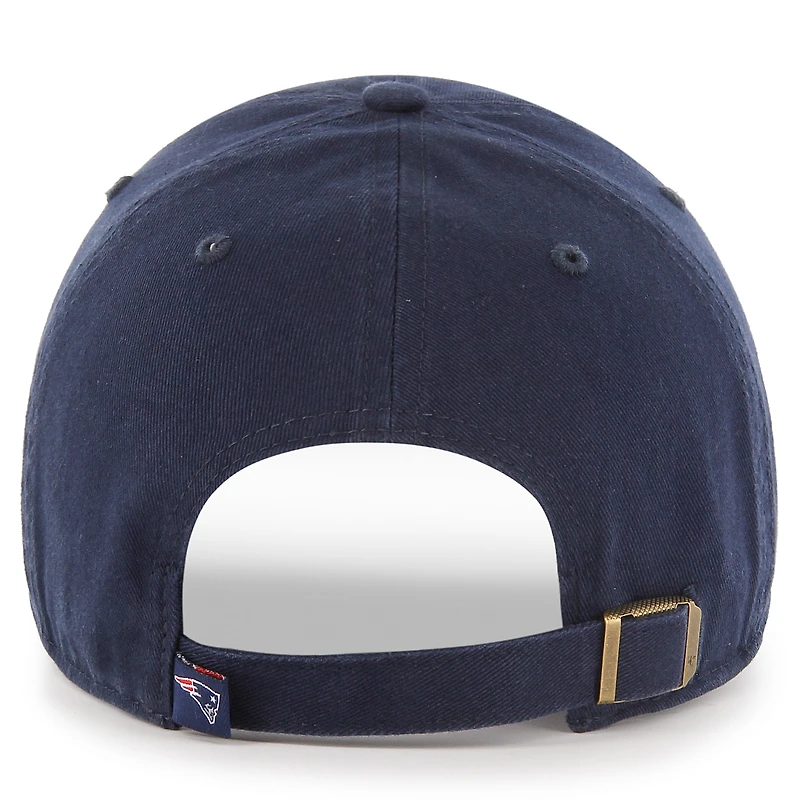 Casquette réglable '47 Navy New England Patriots Pride Clean Up pour hommes