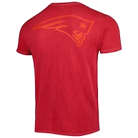 T-shirt '47 Red New England Patriots Fast Track Tonal Highlight pour homme