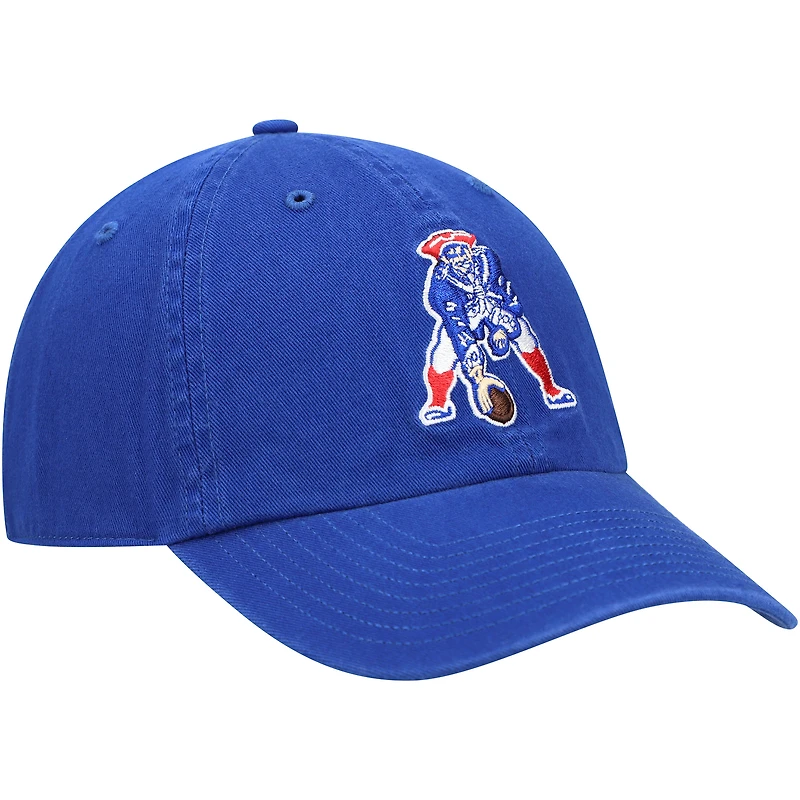 Men's '47 Royal New England Patriots Clean Up Legacy Adjustable Hat