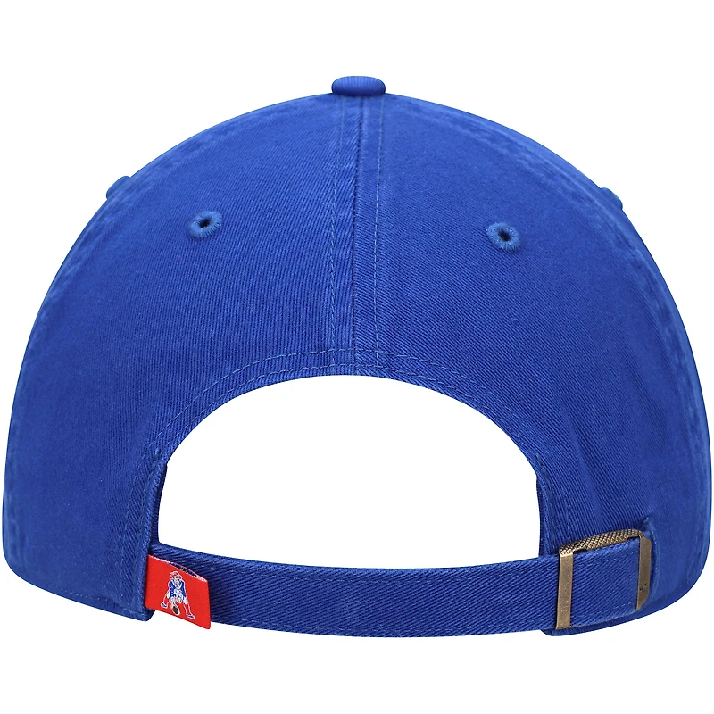 Men's '47 Royal New England Patriots Clean Up Legacy Adjustable Hat