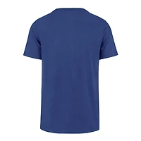 Men's '47 Royal New England Patriots Stripe Splash Franklin Throwback T-Shirt