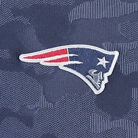 Men's Antigua Navy New England Patriots Brigade Quarter-Zip Sweatshirt