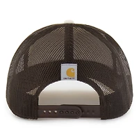 Casquette trucker ajustable Carhartt x '47 New England Patriots, couleur naturelle/marron, non teinte