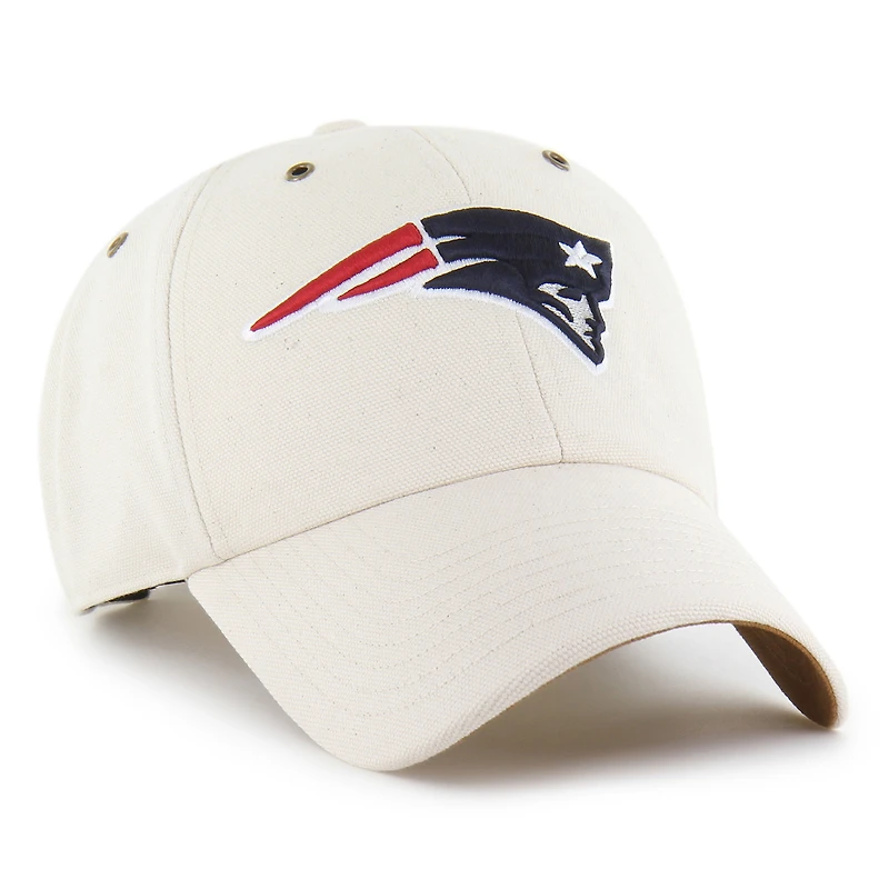 Casquette ajustable Carhartt x '47 Natural New England Patriots Undyed Clean Up pour homme