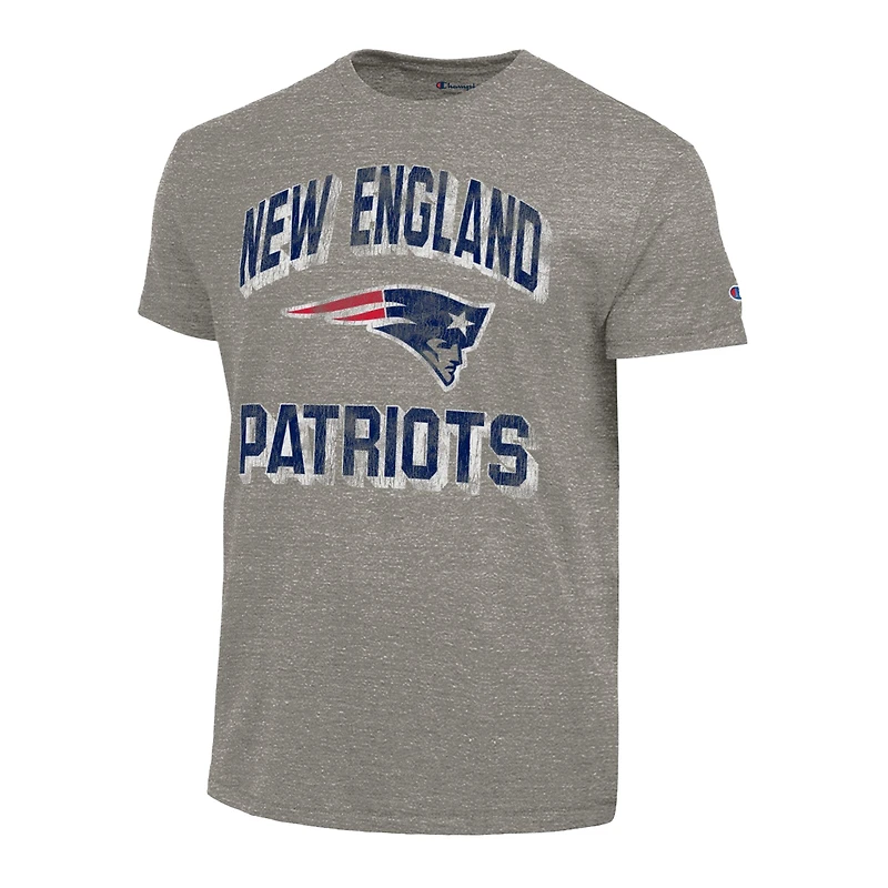 Men's Champion  Navy New England Patriots Ultimate Tri-Blend T-Shirt